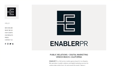 Desktop Screenshot of enablerpr.com